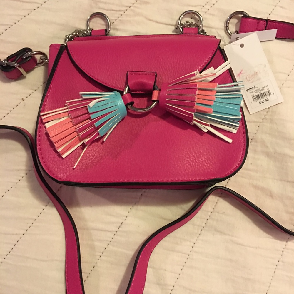 Candies saddle crossbody